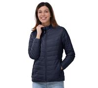 Outdoor Ventures Damen Steppjacke Leichte Warme Packbare Übergangsjacke Puffer Jacke für Frauen Gefüttert Weiche Steppmantel Quilted Coat für Freizeit Wandern Reisen Outdoor Dunkelblau XL