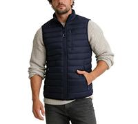 Outdoor Ventures Herren Packbare Steppweste Outdoor Übergangswesten Gefütterte Hybrid Sportwesten für Männer Laufen Golf Wandern Reiten Dunkelblau M