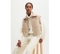 Outdoor-Weste cropped beige 46