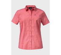 Outdoorbluse SCHÖFFEL "Blouse Buchstein L", Damen, Gr. 34, rosa (3245, rosa), Oberstoff : 64% Baumwolle 36% Polyester, Basic, V-Ausschnitt, Blusen (76231365-34) 3245, rosa