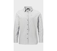 Outdoorbluse SCHÖFFEL "Blouse Style Maghera WMN", Damen, Gr. 40, 9000, grau, Oberstoff: 100% Polyester; Futter Passe: 100% Polyester, bequem, V-Ausschnitt, Blusen (62352431-40) 9000, grau
