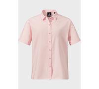Outdoorbluse SCHÖFFEL "Urban Blouse Style Kalmen WMS", Damen, Gr. 44, 3205, rosa, Oberstoff: 73% Baumwolle 27% Hanf, bequem, V-Ausschnitt, Blusen (11568830-44) 3205, rosa