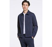Outdoorhemd LINDBERGH "Hemdjacke Relaxed Fit", Herren, Gr. XL, Normalgrößen, blau (navy mix), Obermaterial: 75% Polyester, 22% Viskose, 3% Elasthan. Futter: 95% Polyester, 5% Elasthan, Hemden (1951672