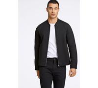 Outdoorhemd LINDBERGH "Hemdjacke Slim Fit", Herren, Gr. XS, Normalgrößen, schwarz, Obermaterial: 75% Polyester, 22% Viskose, 3% Elasthan. Futter: 95% Polyester, 5% Elasthan, Hemden (39418108-XS) schwa