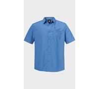 Outdoorhemd SCHÖFFEL "CIRC Shirt Style Dalfoss MEN", Herren, Gr. 50, Normalgrößen, 8625, blau, Oberstoff: 100% Polyester, V-Ausschnitt, Hemden (71811369-50) 8625, blau