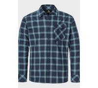 Outdoorhemd SCHÖFFEL "Hiking Shirt Style Poplar MNS", Herren, Gr. 50, Normalgrößen, blau (8820, blau), Oberstoff: 60% Baumwolle, 40% Polyester, V-Ausschnitt, Hemden (92059307-50) 8820, blau