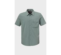 Outdoorhemd SCHÖFFEL "Shirt Style Dooser MEN", Herren, Gr. 52, Normalgrößen, 9405, grau, Oberstoff: 85% Polyester, 15% Elasthan, V-Ausschnitt, Hemden (38888732-52) 9405, grau
