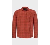 Outdoorhemd SCHÖFFEL "Shirt Style Fraris MEN", Herren, Gr. 52, Normalgrößen, rot (5590, rot), Oberstoff: 81% Polyester, 14% Nylon, 5% Elasthan, V-Ausschnitt, Hemden (51839643-52) 5590, rot