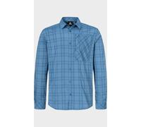 Schöffel Herrenhemd Shirt Style Fraris MEN V-Ausschnitt Gr. 58 blau