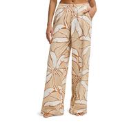 Outdoorhose BILLABONG "Tropic Breeze", Damen, Gr. S, stone, Obermaterial: 48% Viskose, 44% Baumwolle, 8% Leinen., Hosen Outdoorhose (74347420-S) stone