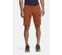Outdoorhose MEYER "Arran", Herren, Gr. 23, Normalgrößen, braun (rost), 88% Polyamid, 12% Elasthan, unifarben, figurumspielend kurz, Hosen Outdoorhose, mit Shirt-Stopper (40188161-23) rost