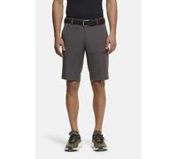 Outdoorhose MEYER "Arran", Herren, Gr. 30, Normalgrößen, grau (anthrazit), 88% Polyamid, 12% Elasthan, unifarben, figurumspielend kurz, Hosen Outdoorhose, mit Shirt-Stopper (19594942-30) anthrazit