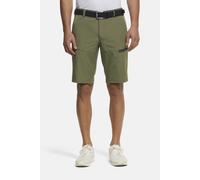Outdoorhose MEYER "Arran", Herren, Gr. 46, Normalgrößen, grün, 88% Polyamid, 12% Elasthan, unifarben, figurumspielend kurz, Hosen Outdoorhose, mit Shirt-Stopper (98863348-46) grün