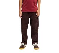 Outdoorhose QUIKSILVER "Taxer Cord", Kinder, Gr. 10, braun (java), Obermaterial: 100% Baumwolle., Hosen Outdoorhose (59767043-10) java