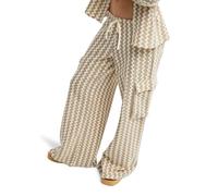 Outdoorhose ROXY "Charm The Snake", Damen, Gr. S, braunie, Obermaterial: 50% Walkfrottier, 50% Microfaser;, Hosen Outdoorhose (43136532-S) braunie