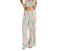 Outdoorhose ROXY "Hibiscus Island", Damen, Gr. M, basil kartofeel apparel, 100% Viskose, Hosen Outdoorhose (83043149-M)