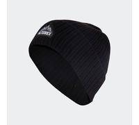 Outdoorhut ADIDAS PERFORMANCE "MULTI MOUNTAIN BEANIE", schwarz, Obermaterial: 53% Polyester, 47% Polyacryl, Hüte, Strickdesign, aus Polyester und Polyacryl, wärmend, pflegeleicht (33059906-0) schwarz