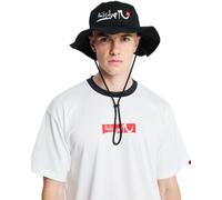 Outdoorhut QUIKSILVER "YG Bushmaster", Herren, Gr. L, schwarz, Baumwolle, Hüte (65605162-L) schwarz