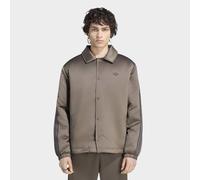 Outdoorjacke ADIDAS ORIGINALS "3-STREIFEN PUFFER, SATIN", Herren, Gr. L, braun (branch), Obermaterial: 100% Polyester, Jacken Outdoorjacke, wattiertes Design, ohne Verschluss, mit Tailoring-Details (6