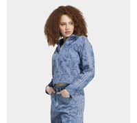 Outdoorjacke ADIDAS ORIGINALS "ADIDAS LIBERTY LONDON FIREBIRD", Damen, Gr. XS, blau (medium vintage denim, light denim), Obermaterial: 100% Baumwolle, Jacken Outdoorjacke (53628335-XS) medium vintage 