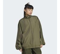 Outdoorjacke ADIDAS ORIGINALS "FIREBIRD ADILENIUM TRACK", Damen, Gr. S, olive strata, night cargo, Obermaterial: 100% Polyester, Jacken Outdoorjacke, für Erwachsene, sportlicher Stil, aus Polyester (9