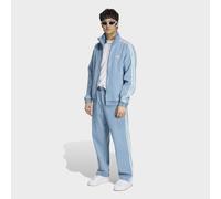 Outdoorjacke ADIDAS ORIGINALS "FIREBIRD ORIGINALS, DENIM", Herren, Gr. XXL, blau (light blau), Obermaterial: 50% Baumwolle, 50% Lyocell, Jacken Outdoorjacke, für Erwachsene, mit Reißverschluss, aus Ba