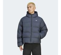 Outdoorjacke ADIDAS ORIGINALS "KAPUZE", Herren, Gr. L, blau (night grau), Obermaterial: 100% Polyester, Jacken Outdoorjacke, sportliche Outdoorjacke, mit Reißverschluss (69855521-L) night grau