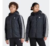 Outdoorjacke ADIDAS ORIGINALS "PADDED JACKET", Jungen, Gr. 140, schwarz, Obermaterial: 100% Polyester, Jacken Outdoorjacke (23568141-140) schwarz
