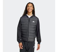 adidas Essentials CLIMAWARM Hybrid Kapuzenjacke schwarz rein - M