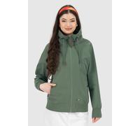 Outdoorjacke ALIFE & KICKIN "JORANAAKA", Damen, Gr. L, sage leaf, Web, Obermaterial: 100% Polyester, unifarben, Jacken Outdoorjacke (23172405-L) sage leaf