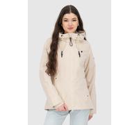 Outdoorjacke ALIFE & KICKIN "LilouAKA", Gr. L, chalk, Web, Obermaterial: 100% Polyester, unifarben, figurbetont Po-bedeckend, ohne Ausschnitt, Windstopperbündchen, Jacken Outdoorjacke, leichte, tailli