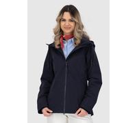 Outdoorjacke ALIFE & KICKIN "LilouAKA", Gr. XS, marine, Web, Obermaterial: 100% Polyester, unifarben, figurbetont Po-bedeckend, ohne Ausschnitt, Windstopperbündchen, Jacken Outdoorjacke, leichte, tail