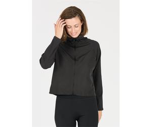 Outdoorjacke ATHLECIA "Aiana", Damen, Gr. 38, schwarz, 100% Polyester, unifarben, normal, hoch geschlossener Ausschnitt, Jacken Outdoorjacke, in atmungsaktiver Stretch-Qualität (28079155-38) schwarz