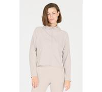 Outdoorjacke ATHLECIA "Aiana", Damen, Gr. 40, grau (hellgrau), 100% Polyester, unifarben, normal, hoch geschlossener Ausschnitt, Jacken Outdoorjacke, in atmungsaktiver Stretch-Qualität (52098425-40) h