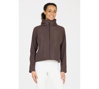 Outdoorjacke ATHLECIA "Ayanda", Damen, Gr. 44, beige (braun), Kunstfaser, 20% Elasthan, unifarben, normal, hoch geschlossener Ausschnitt, Jacken Outdoorjacke, mit innovativer Primaloft-Wattierung (376