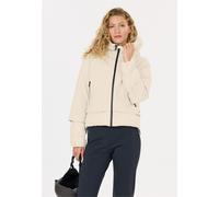 Outdoorjacke ATHLECIA "Heley", Damen, Gr. 36, beige, 80% Polyester, 20% Elasthan, unifarben, normal, hoch geschlossener Ausschnitt, Jacken Outdoorjacke, aus wasserabweisendem Primaloft (29462614-36) b