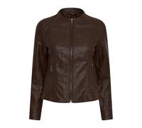 Outdoorjacke B.YOUNG "Damen Jacke BYACOM", Damen, Gr. 34, braun (java), Obermaterial: 100% Viskose CV., Jacken Outdoorjacke (69102269-34) java