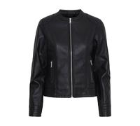 Outdoorjacke B.YOUNG "Damen Jacke BYACOM", Damen, Gr. 34, schwarz, Obermaterial: 100% Viskose CV., Jacken Outdoorjacke (95717957-34) schwarz