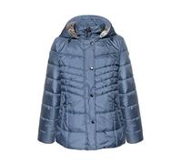 Outdoorjacke BETTY BARCLAY "Damen mit abnehmbarer Kapuze", Damen, Gr. 36, grau, Obermaterial: 88% Polyester, 12% Polyamid. Futter: 100% Polyester. Füllung: 100% Polyester, tailliert, Jacken Outdoorjac