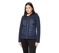 Outdoorjacke BETTY BARCLAY "Damen mit abnehmbarer Kapuze", Damen, Gr. 38, dunkelblau, Obermaterial: 100% Polyester; Besatz: 100% Polyamid; Futter: 100% Polyester; Füllung: 100% Polyester, lässig gesch