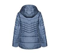Outdoorjacke BETTY BARCLAY "Damen mit abnehmbarer Kapuze", Damen, Gr. 38, grau, Obermaterial: 88% Polyester, 12% Polyamid. Futter: 100% Polyester. Füllung: 100% Polyester, tailliert, Jacken Outdoorjac