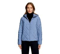 Outdoorjacke BETTY BARCLAY "Damen mit Kapuze", Damen, Gr. 46, blau (country blau), Obermaterial: 100% Polyester. Füllung: 100% Polyester, figurumspielend, Jacken Outdoorjacke (49297148-46) country bla