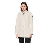 Outdoorjacke BETTY BARCLAY "Damen mit Stehkragen", Damen, Gr. 36, cream, Obermaterial: 52% Polyester, 48% Baumwolle; Futter: 100% Polyester, tailliert, Jacken Outdoorjacke (77416058-36) cream