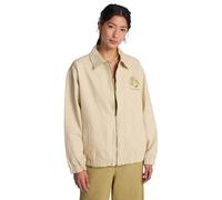 Outdoorjacke BILLABONG "Chill Time", Damen, Gr. S, weiß cap, Obermaterial: 100% Walkfrottier;, Jacken Outdoorjacke (56878104-S) weiß cap
