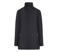 Outdoorjacke BETTY BARCLAY "Damen mit Stehkragen", Gr. 38, dunkelblau, Obermaterial: 52% Polyester, 48% Baumwolle; Futter: 100% Polyester, tailliert, Jacken Outdoorjacke (87363823-38) dunkelblau