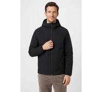 Outdoorjacke BOSS GREEN, Herren, Gr. XL, schwarz001, Web, Obermaterial: 100% Polyamid, unifarben, regular fit normal, hoch geschlossener Ausschnitt, elastischer Bund, Jacken Outdoorjacke, leicht watti