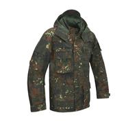Outdoorjacke BRANDIT "Brandit Herren Performance Outdoorjacket", Herren, Gr. 4XL, flecktarn, 100% Polyester, mehrfarbig, normal, ohne Ausschnitt, Jacken Outdoorjacke (83019625-4XL) flecktarn