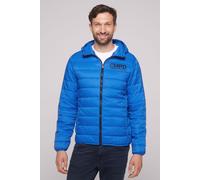 Outdoorjacke CAMP DAVID, Herren, Gr. L, blau, Steppware, Material: 100% Polyamid, Futter: 100% Polyester, Füllung: 100% Polyester, bedruckt, bestickt, slim fit normal, eingesetzt elastischer Bund, Jac