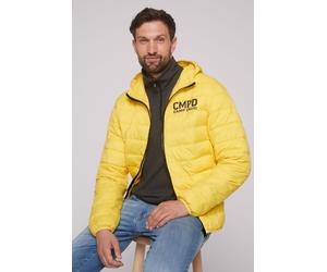 Outdoorjacke CAMP DAVID, Herren, Gr. L, gelb, Steppware, Material: 100% Polyamid, Futter: 100% Polyester, Füllung: 100% Polyester, bedruckt, bestickt, slim fit normal, eingesetzt elastischer Bund, Jac