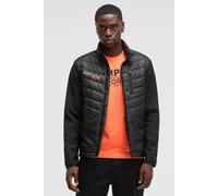 Outdoorjacke CAMP DAVID, Herren, Gr. L, schwarz, Softshell, Material Vorderteil: 100% Polyester, Material Rückenteil: 97% Polyester, 3% Elasthan, Futter: 100% Polyester, Füllung: 100% Polyester, bedru